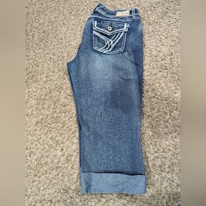 Ariya denim capris